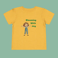 Blooming With Joy — Toddler Tee