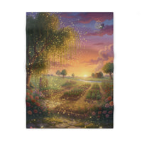 Where the Garden Glows — Baby Blanket