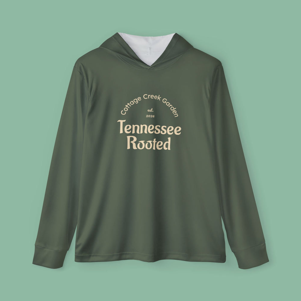Product Title: Tennessee Rooted Performance Hoodie, Green — Men's