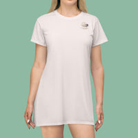CCG Botanical T-Shirt Dress — Blush
