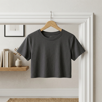 The Faded Crop Tee — CCG