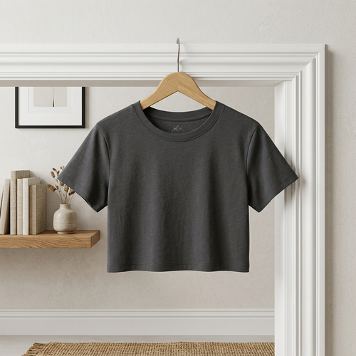 The Faded Crop Tee — CCG