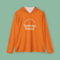 Product Title: Tennessee Rooted Performance Hoodie, Orange — Men's