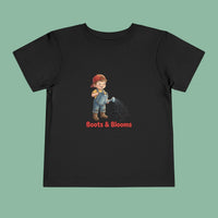 Boots & Blooms — Toddler Tee